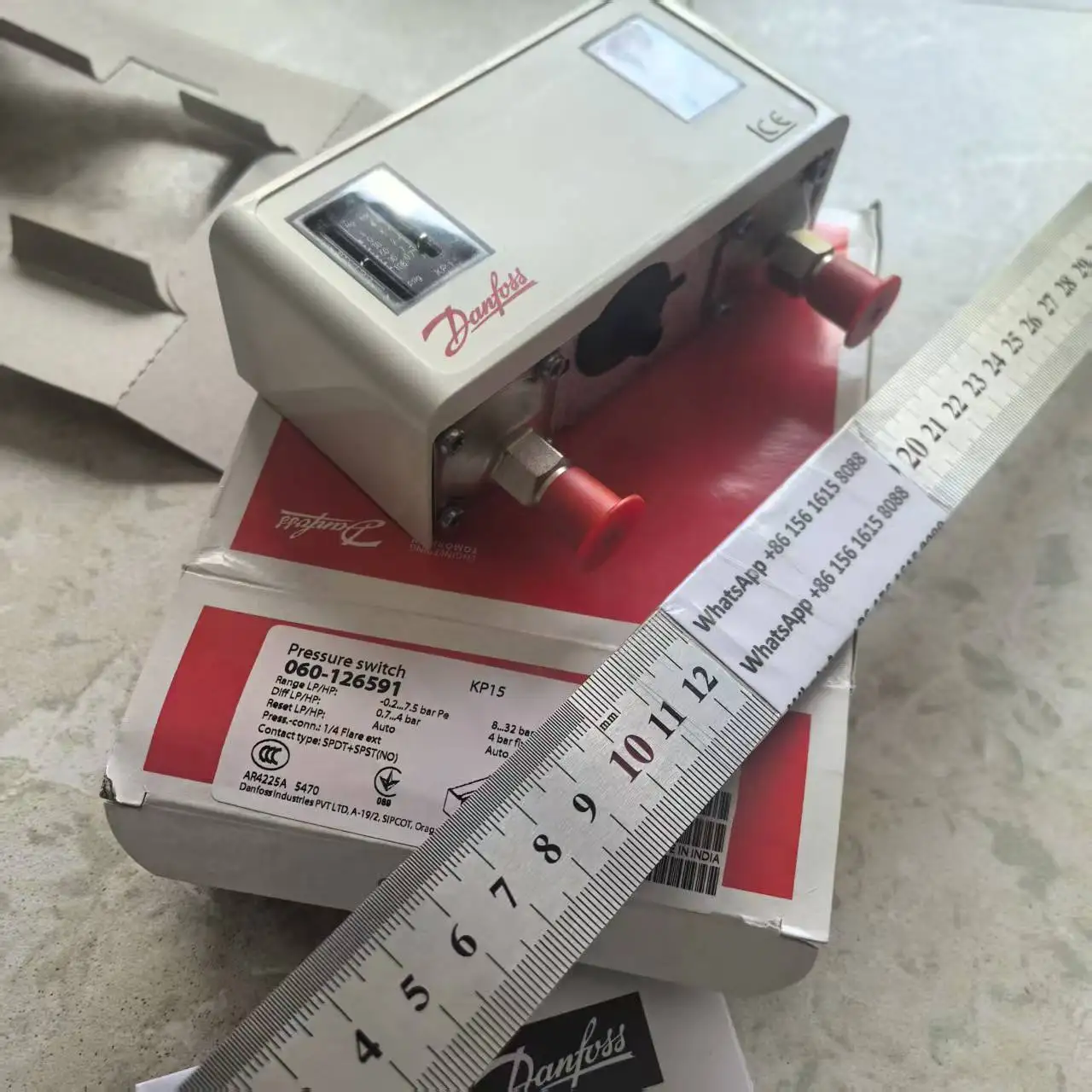 

Danfoss Pressure Controller KP15 KP15 060-126591 KP15 060-126491 KP15 060-124166 KP15 060-183291 KP15 060-1243