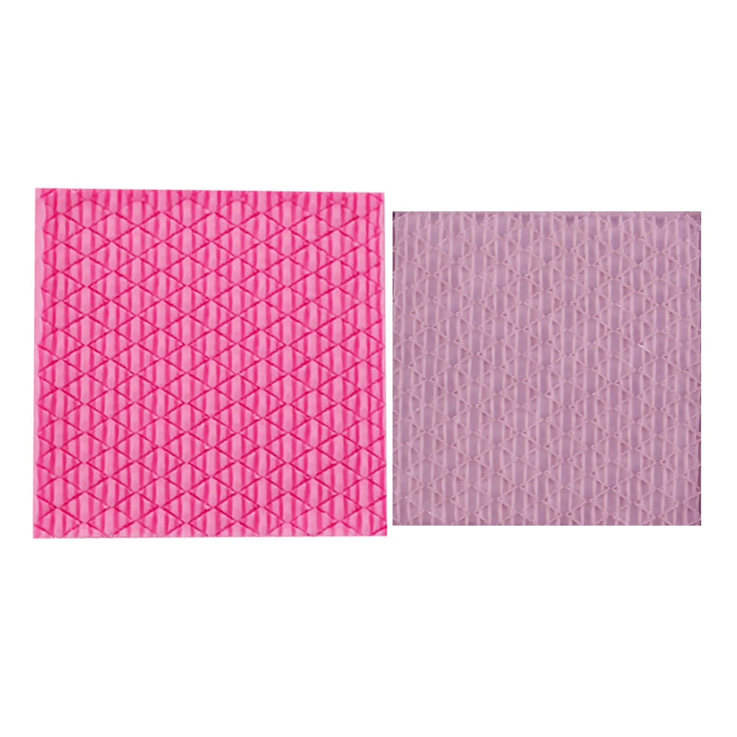 Molde de Silicona con Diseño de Tejido de Punto para Decoración de Pasteles, Fondant y Manualidades con Gominolas