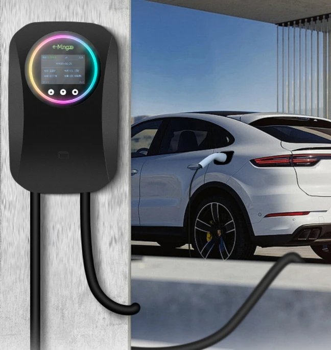 

Smart Custom OEM 3-Phase 32A 22kw Level2 Type2 Wall Box Wallbox Wall-Mounted Electric Car 22kw Ev Charger
