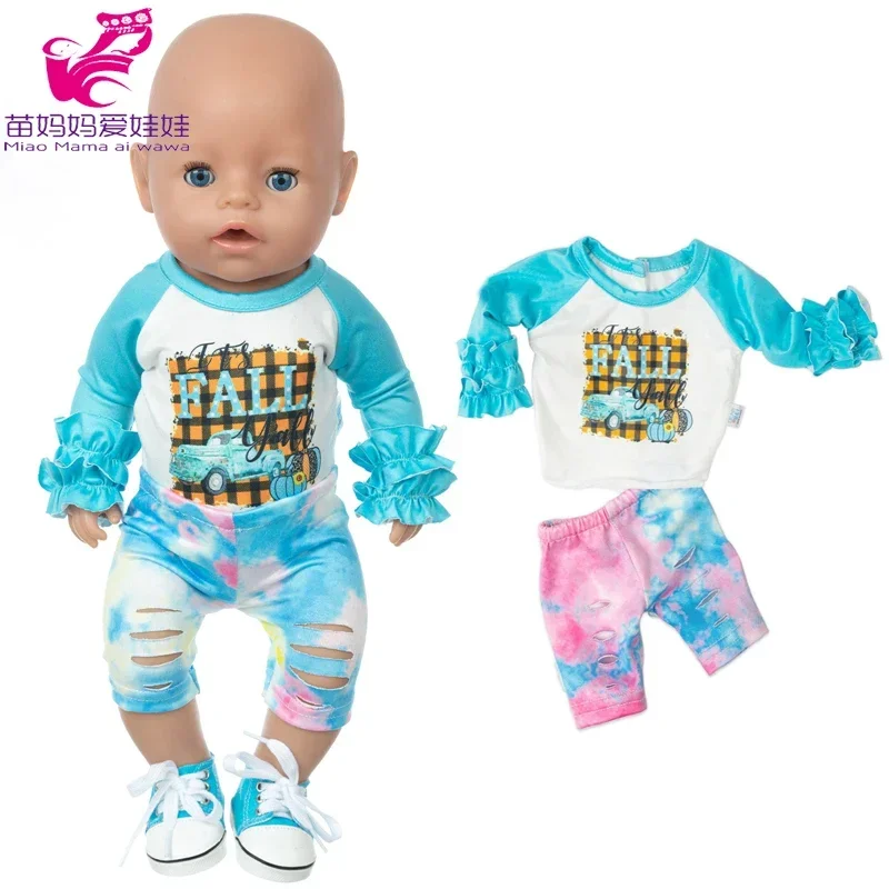 40 Cm Baby Doll Clothes Dancing Dress 18 Inch Girl Doll Dress Ballet Skirt Toys Outfit.