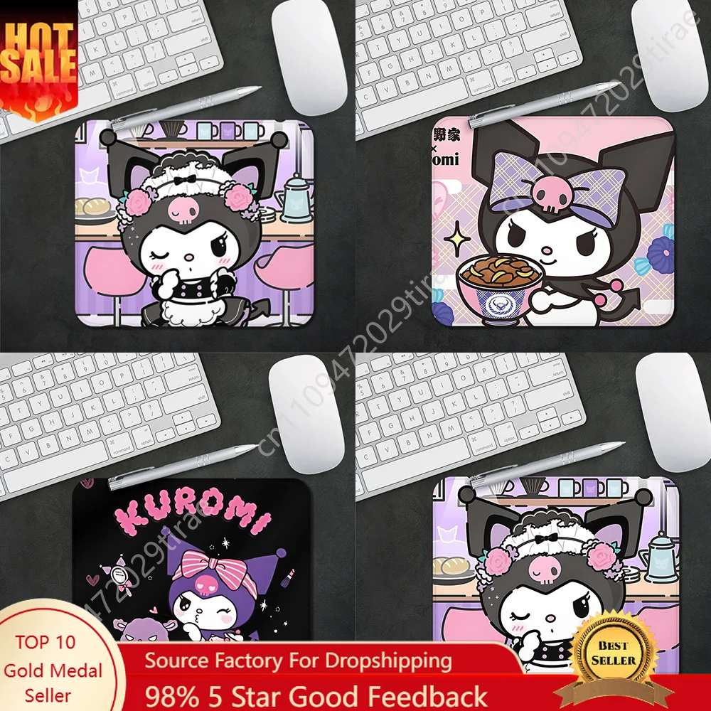 

Kuromi Gaming Mouse Pad XS Small Mousepad PC Gamer Desktop Decoration Office Mouse Mat Deskmat Rug Sanrio Cosplay Accessories