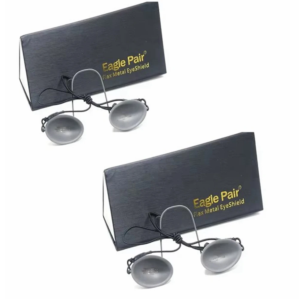 

2pcs CE OD7+ 190nm-14000nm Stainless Steel Eyepatch IPL Laser Protection Goggles