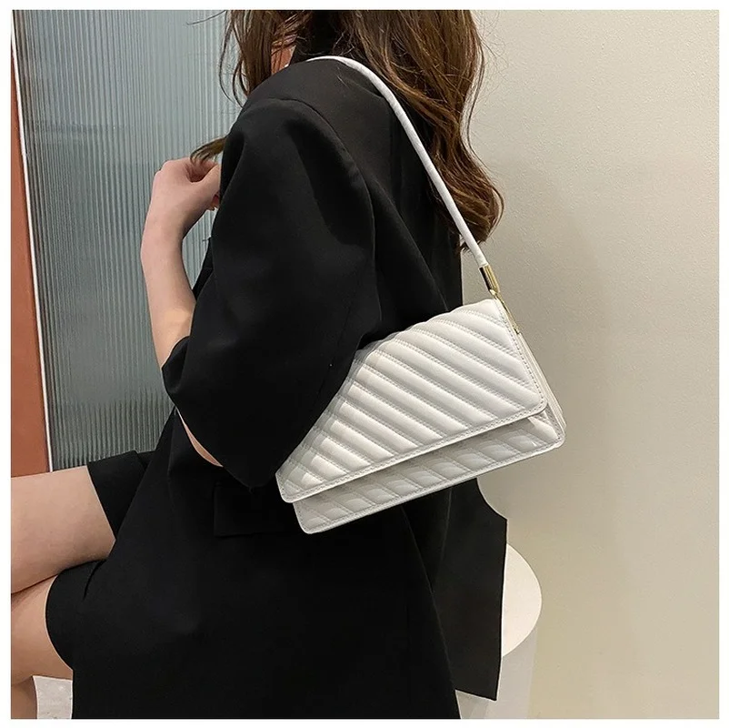 Fashion Solid Color High-Quality Shoulder Crossbody Bag for Women\'s 2022 Trend Bag Female Designer Casual Handbag Messenger Bags