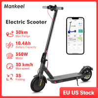 Mankeel 350W Foldable Electric Scooter for Adults E Scooter Dual Brake Max Range 30KM Smart APP 36V 10.4AH Electric Scooter