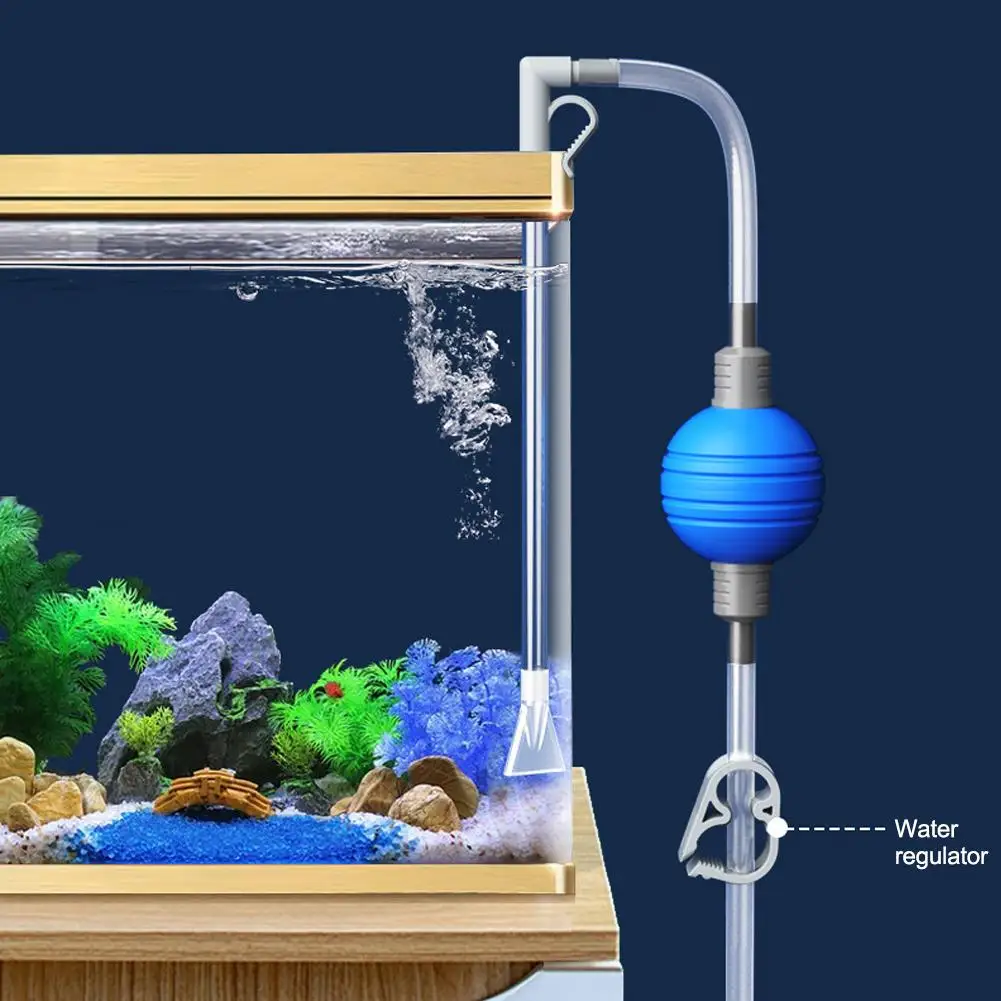 Fish Tank Water Changer Aquarium Siphon Vacuum Gravel Cleaning Manure Sand Sand Cleaning Suction Change Tool Kit Pipe Water V3P8