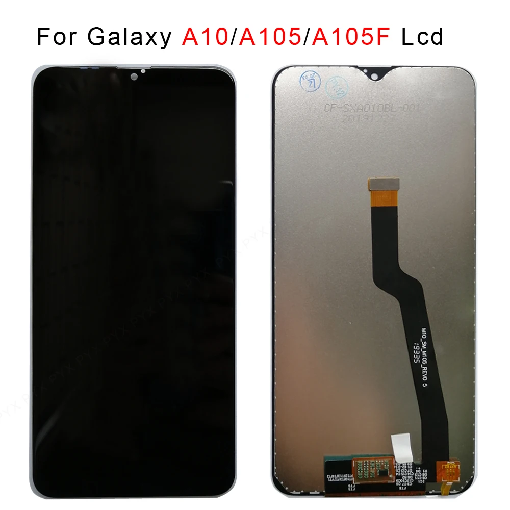 

Для SAMSUNG GALAXY 6,2 ”A10 A105 A105F SM-A105F M10 M105 M105F SM-M105F с рамкой ЖК-дисплей сенсорный экран в сборе Замена