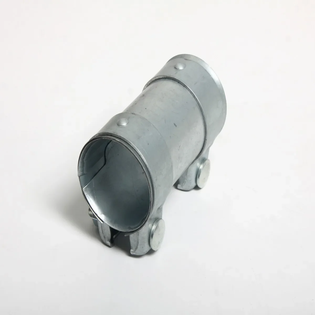 2.25-Inch exhaust pipe butt clamp, stainless steel sleeve connection clip