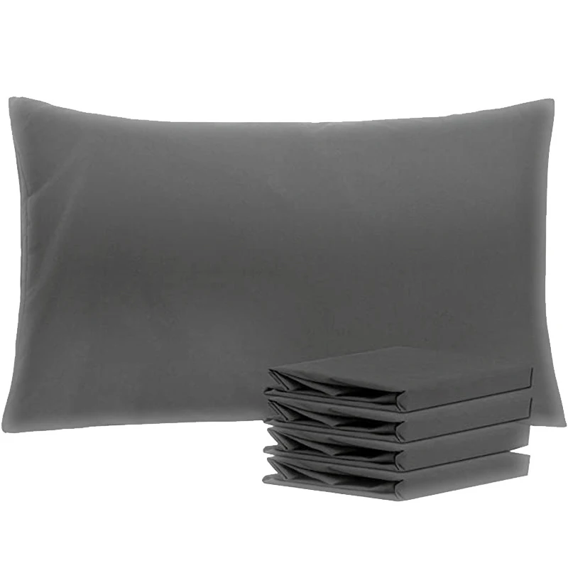2pc Brushed Pillowcase Soft Breathable Pillowcase Flannel Microfiber Pillowcases Super Soft Hypoallergenic Premium Pillow Covers