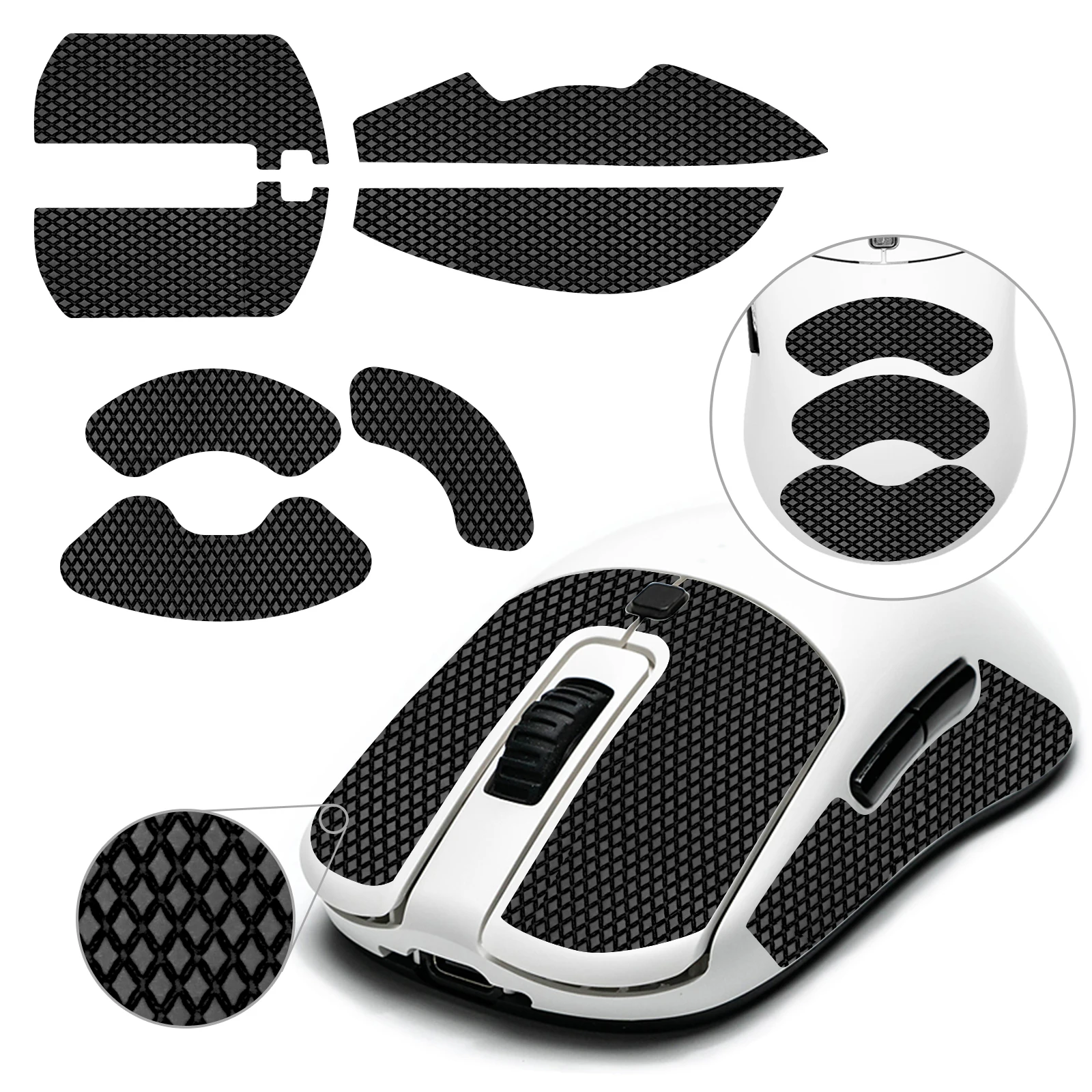 

1 Pack TALONGAMES Mouse Grip Tape for VAXEE XE Wireless,Palm Sweat Absorption Anti Slip Grip,Cut to Fit,Easy to Apply