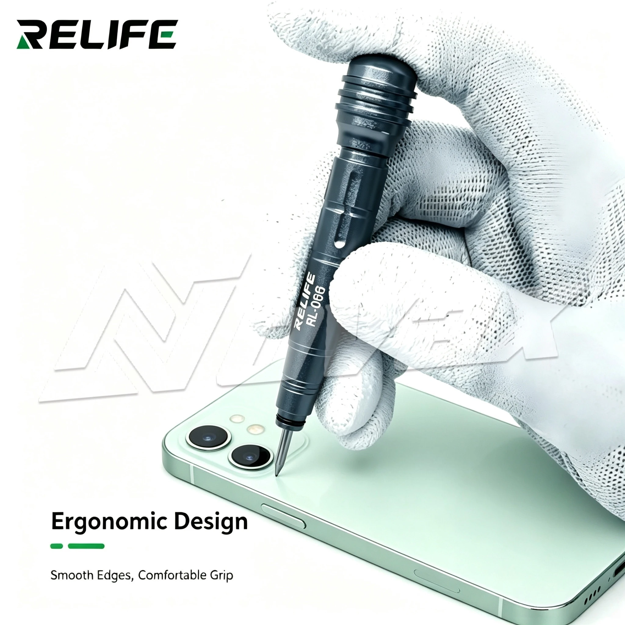 RELIFE RL-066 Glass Shatter Pen, suitable for iPhone back case battery cover circuit breaker blasting tool
