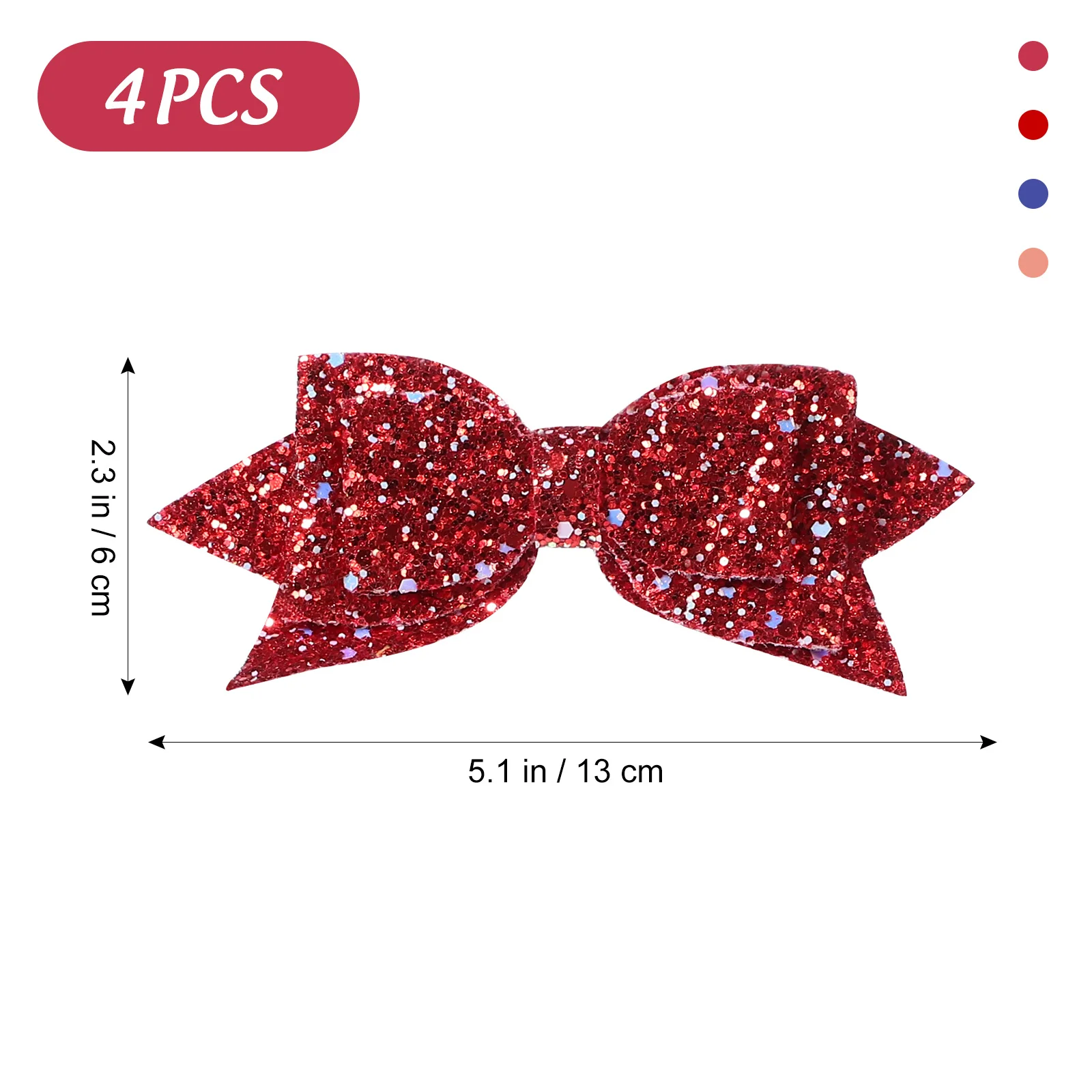 

4pcs Water Cup Accessories Bow Straw Toppers Glitter Decor For Tumblers Reusable Drinking Straw Decorations Lightweight Portable