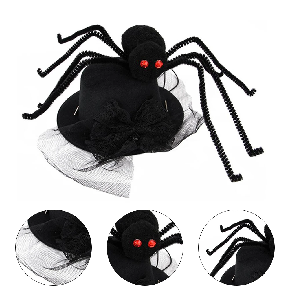 

2Pcs Pet Halloween Hat Soft Adjustable Spider Pattern Hat for Dogs Cats Comfortable Costume Party Masquerade Costume Dog