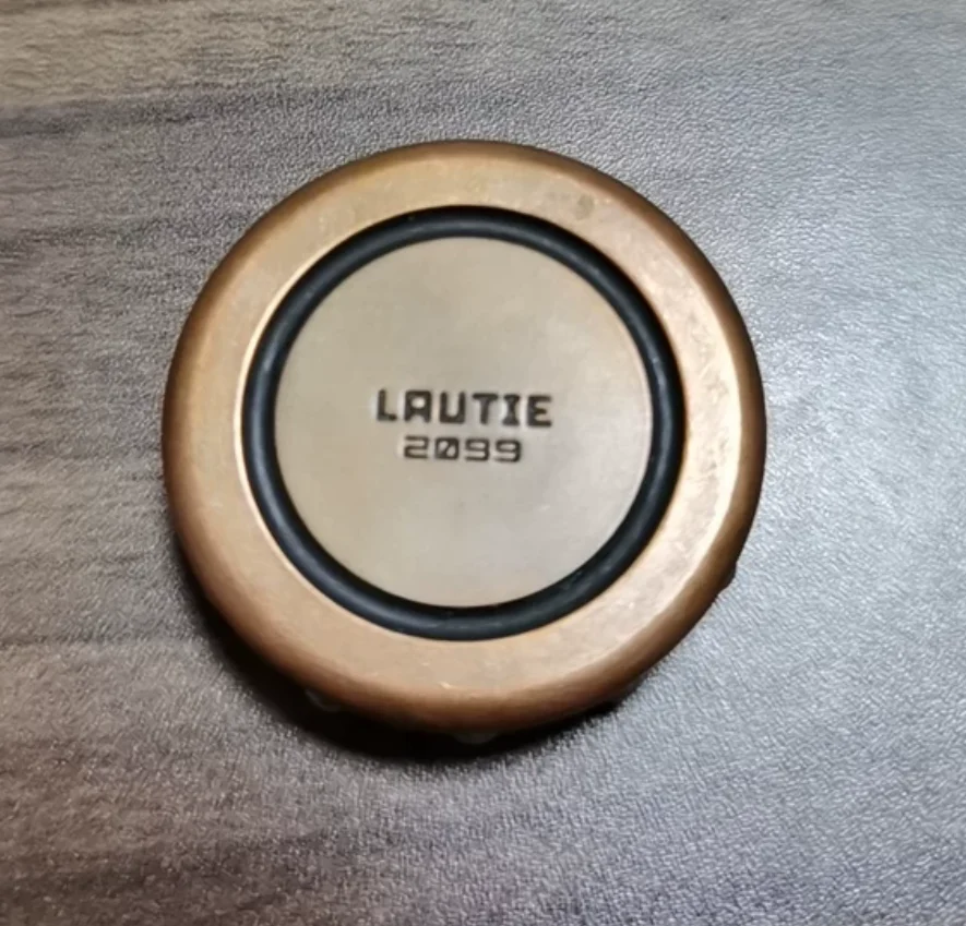 Used EDC Lautie Mini Zhuang Code Copper Edition fidget decompression toy