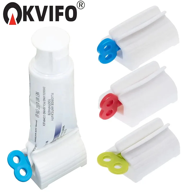 1/3pcs Rolling Toothpaste Squeezer Lazy Man Shampoo Manual Toothpaste Clip Manual Toothpaste Versatile Facial Cleanser Squeezer