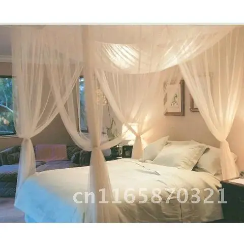 

2022 NEW Square Mosquito Net Lace Bed Mosquito Insect Netting Mesh Canopy Princess Bedding Net Mosquito