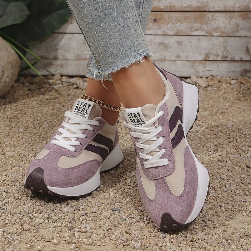 2026 New Women's Retro Forrest Gump Sneakers, Suede Stripe Casual Trainers, Lightweight Platform Running & Walking Shoes S178ee74fc23f4c47b2ab4d5770486dcdI