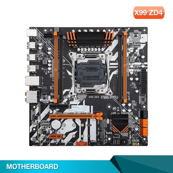 HUANANZHI X99 ZD4 X99 anakart LGA 2011-3 için tüm serisi DDR4 RECC M.2