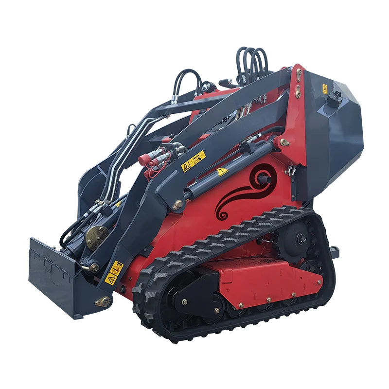 Customized China New Compact Boom Loader With CE 0.8 Ton 1 Ton 1.5 Ton 2 Ton Mini Backhoe Loader Small Front End Wheel Loader