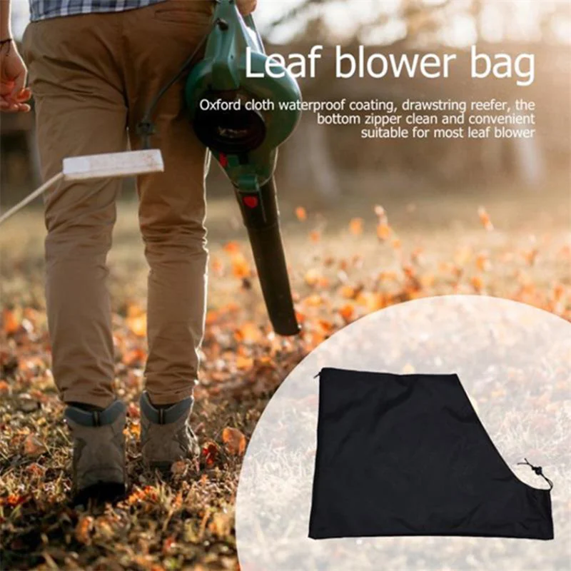 Universal Leaf Blower Bag Replacement Self Unloading Bag Adjustable Leaf Collection Replacement Suitable For Vacuum Storage Bag