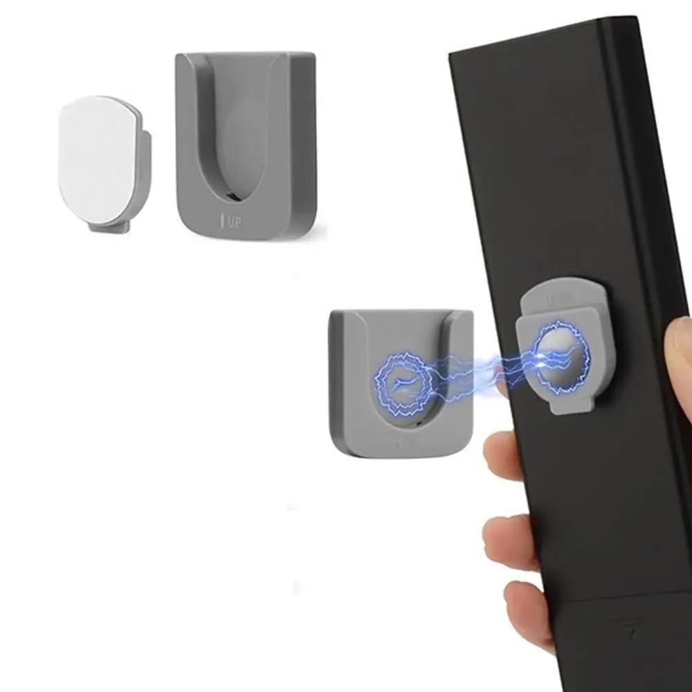 

4pcs High Quality Punch-free Remote Control Holder Wall Mount ABS Storage Hook Anti-Lost Control Organizer Home