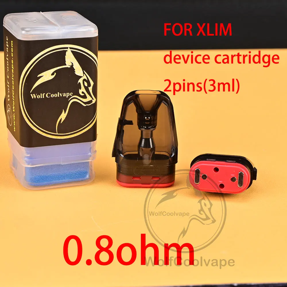 5pcs Replacement Cartridge Xlim/NeXlim Pod 2/3/4ml Top Fill Xlim V2 0.6/0.8ohm for OXVA Xlim/NeXlim Series,Pro,SE,SQ,GO,PRO2