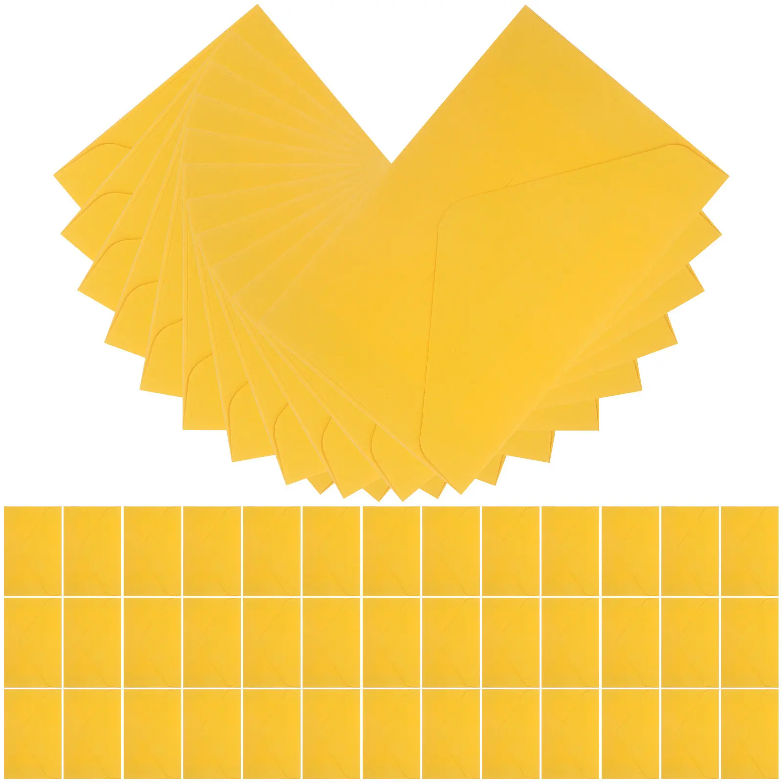 

100 шт. золотых мини-конвертов, декоративные конверты для приглашений на свадьбы, дни рождения, вечеринки, праздничные принадлежности