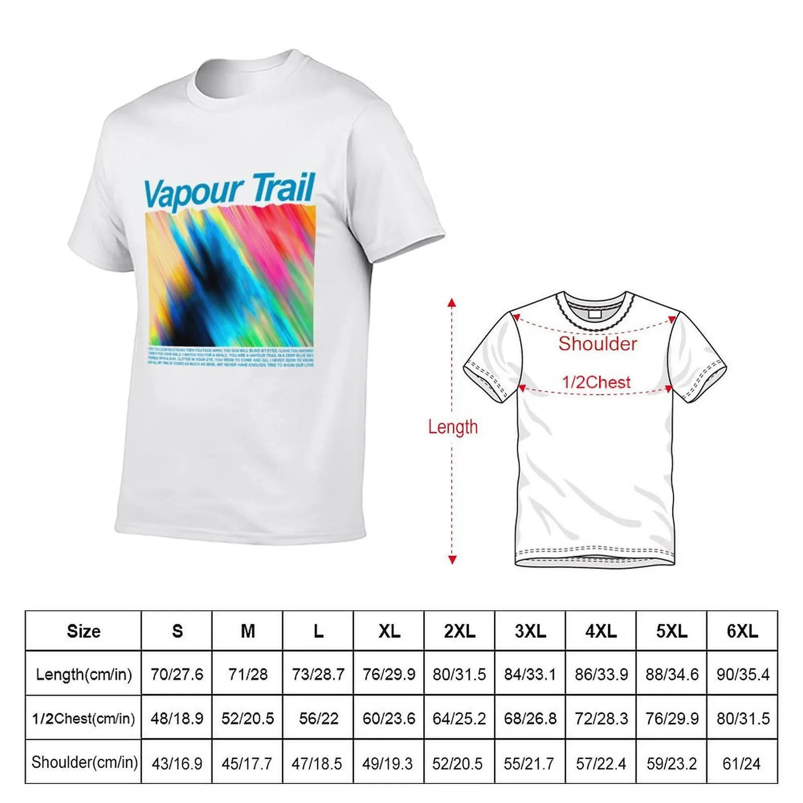 Glitched vapour trails T-Shirt t shirt man luxury funny t shirts dark humor g man t shirts for men T-shirt