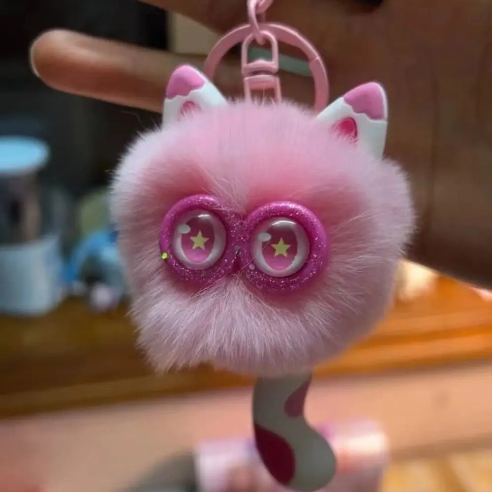 Bag Decoration DIY Pendant Cute Creative Cat Keychain Cartoon Couples Keychain