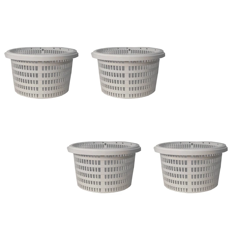 

4X Swimming Pool Skimmers Baskets Pool Pumps Ponds Basket Swimming Pool Cleaning Tool Accessories