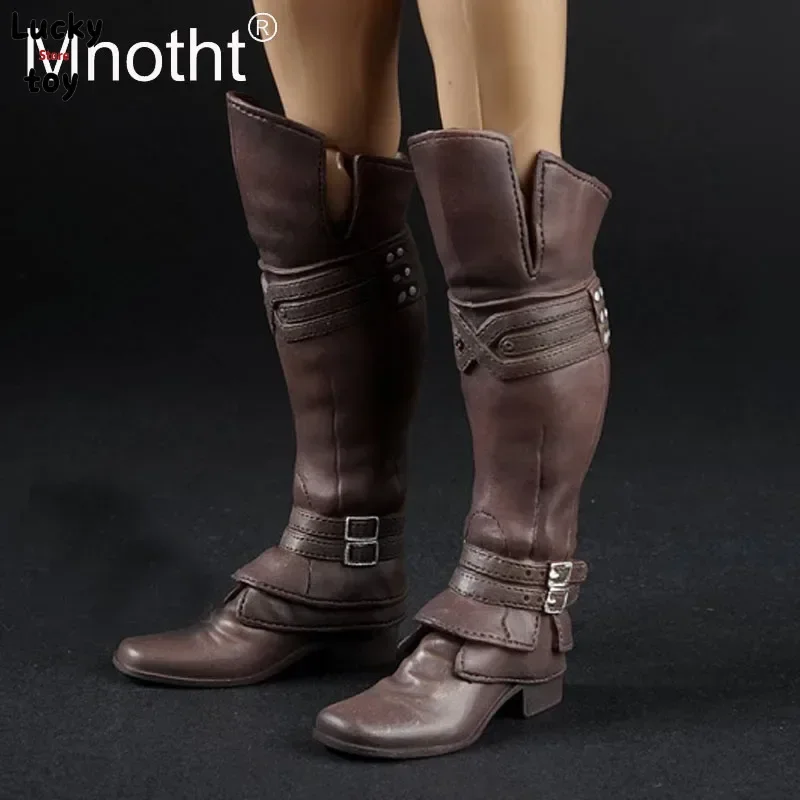 1:6 Scale Ancient Rome Crusader Boots Canister shoes With Boot Foot Model For 12inch Action Figure Scene Accessories mnotht m3