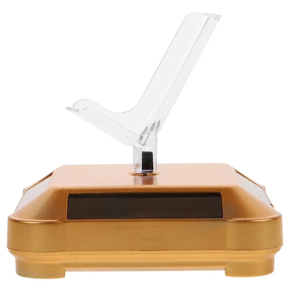

Solar Powered Rotating Phone Display Stand Automatic Rotating Functio Jewelry Display Stand ABS Material