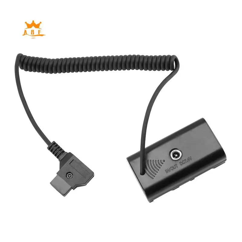 

A08E-Power Adapter Cable For D-Tap Connector To NP-F Dummy Battery For Sony NP F550 F570 F770 NP F970