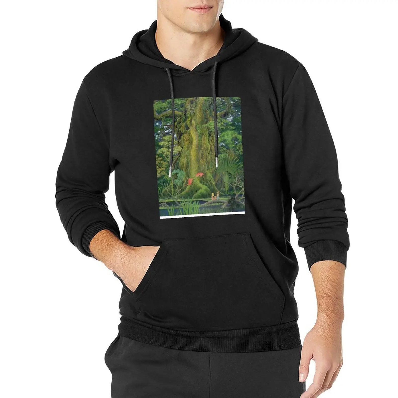 Secret of Mana Pullover Hoodie men's autumn clothes clothes for men new hooded tee