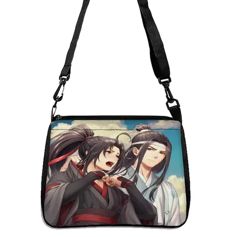 Mo Dao Zu Shi Print Tote Bag, Large Capacity Shoulder Bag, Women's Casual Handbag For Work School Shopping 5.23