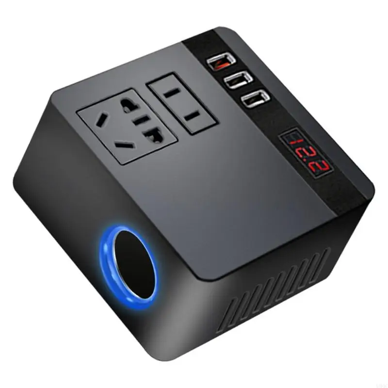 150W Electricity Converter For Vehicles 12V 24V To 220V Car Power Inverter New