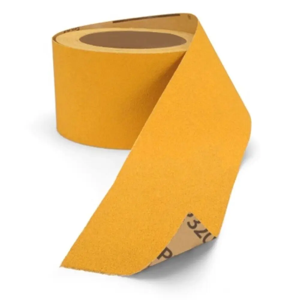 

Guitar Making Material 70mm Wide Wear-resistant Hand-torn Yellow Sandpaper Roll