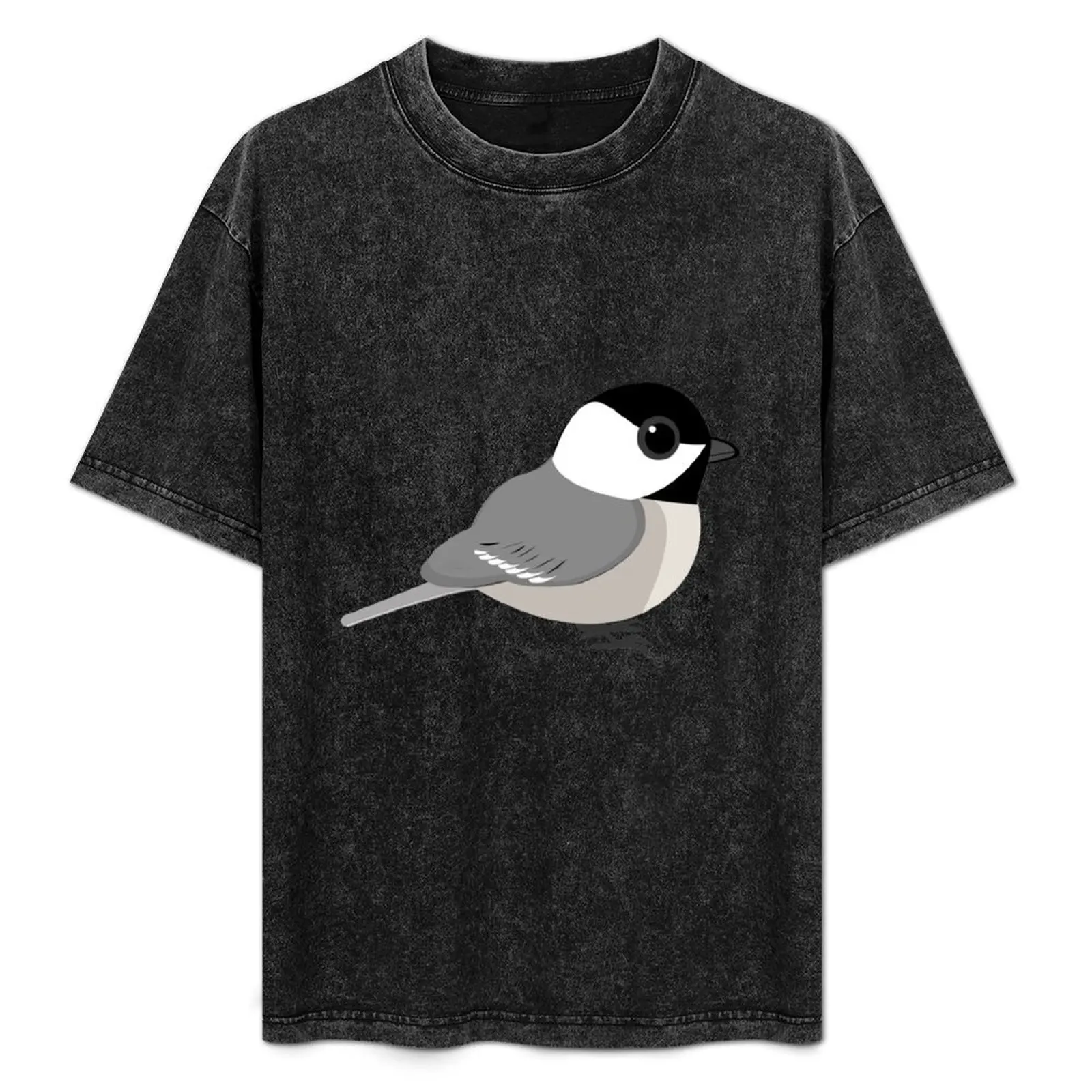 

Cutie Chickadee T-Shirt Work Basic Short Sleeve Top