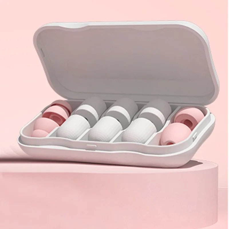 Soft Soundproof Earplug Kit for Sleep Special Mute Slow Rebound Anti-Noise Protection Student Sleeping Earplugs