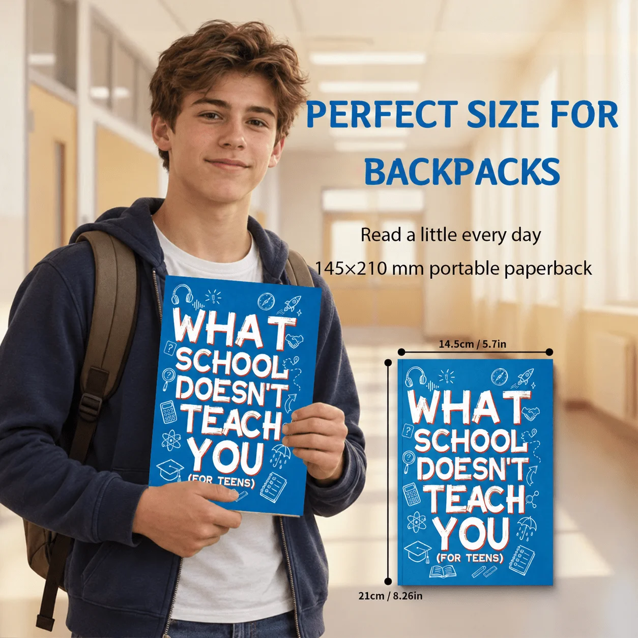 What School Doesn't Teach You for Teens, Practical Life Skills for Money, Communication, Decisions and Independence