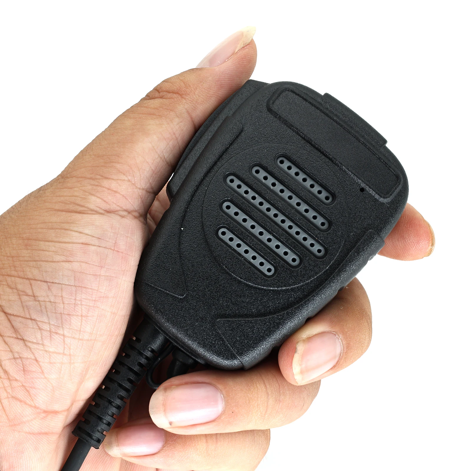 YiNiTone SP-1 موصل مكبر الصوت عالي التحمل K-Pin 360 °   مشبك حزام دوار لـ Baofeng BF-888S، UV-5R، Quansheng UV-K58