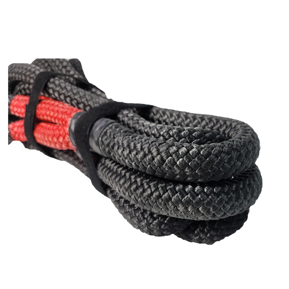 

12-миллиметровый многоцветный нейлоновый двойной плетеный кинетический трос для восстановления буксирного троса для внедорожника 4WD ATV UTV