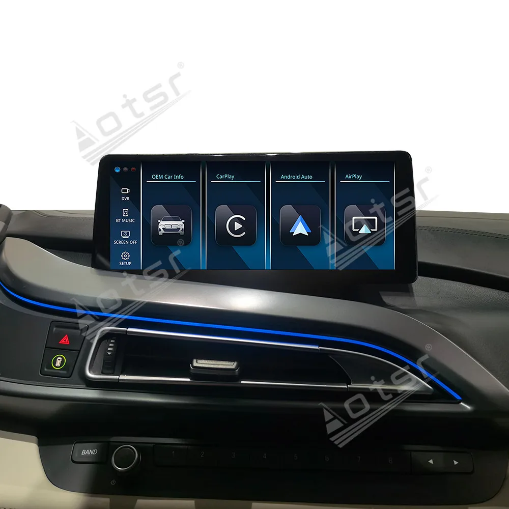 For BMW I8 (NBT 2014-2017/EVO 2018-2020) Car Radio 10.25 Inch Linux Car Radio Wireless CarPlay GPS Navigation Multimedia Player