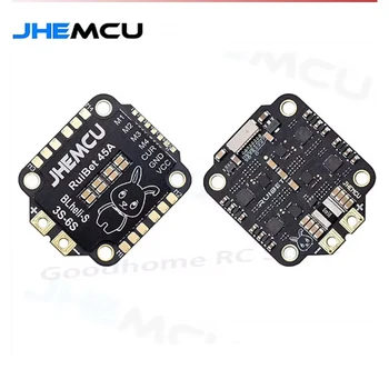 Jhemcu ruibet esc esc bl_ _ s dshot600 4 in1 brushless esc 3-6s 30.5x30.5 m4 rc fpv flight controller for drone