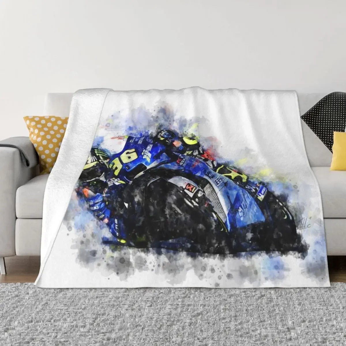 Kenny Roberts Throw Blanket Thermals For Travel for sofa Thin Blankets