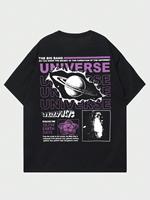 The Secret Of The Big Bang In The Universe Men T Shirts Summer Cotton T-Shirts Breathable Loose Clothes Hip Hop Street Tees