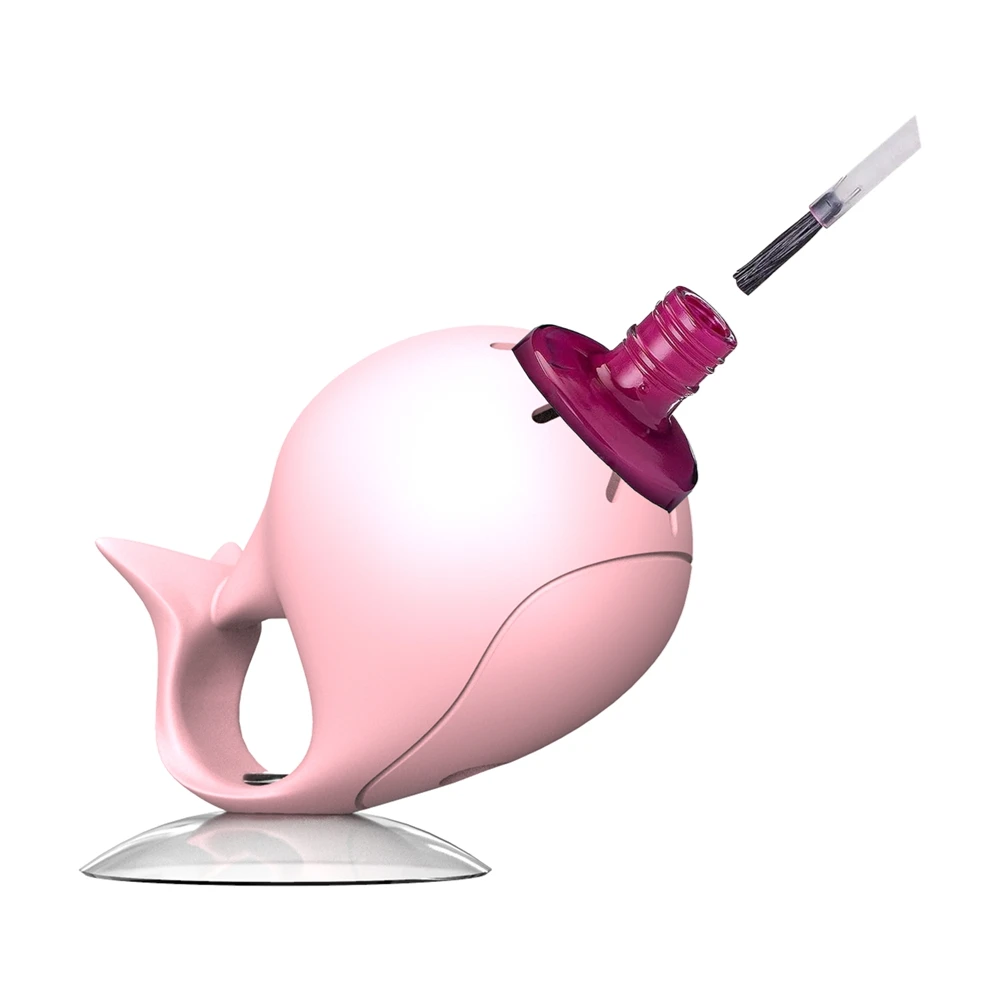 실리콘 매니큐어 병 홀더 네일 도구 웨어러블 흡입 컵 매니큐어 홀더 고정 폴란드어 병 홀더 네일 아트 도구