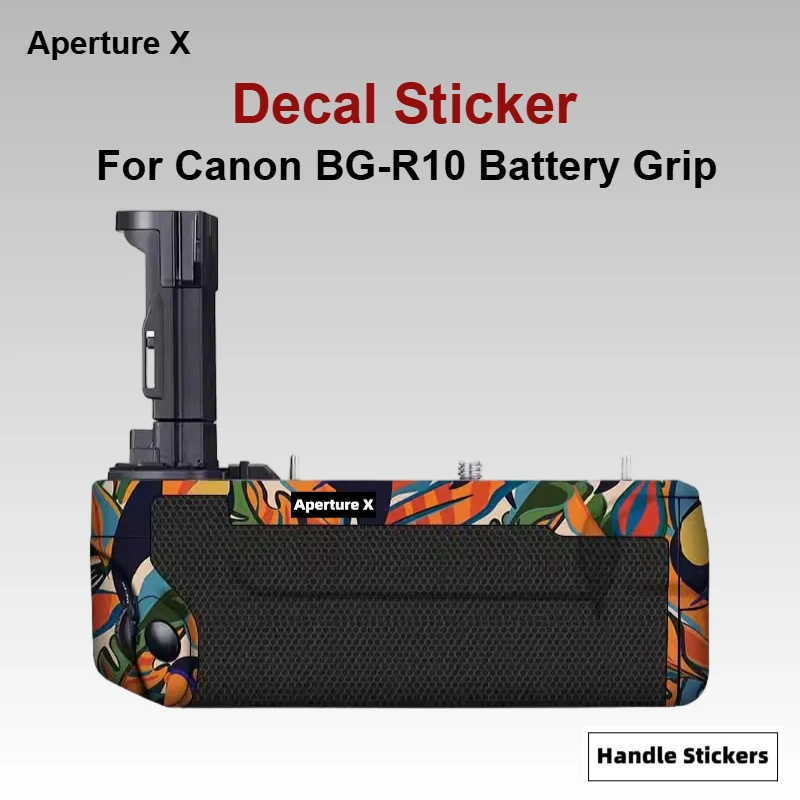 For Canon BG-R10 Battery Grip Skin BGR10 Decal Wrap Cover For Canon R5 R6 Battery Grip Protector BG R10 Sticker