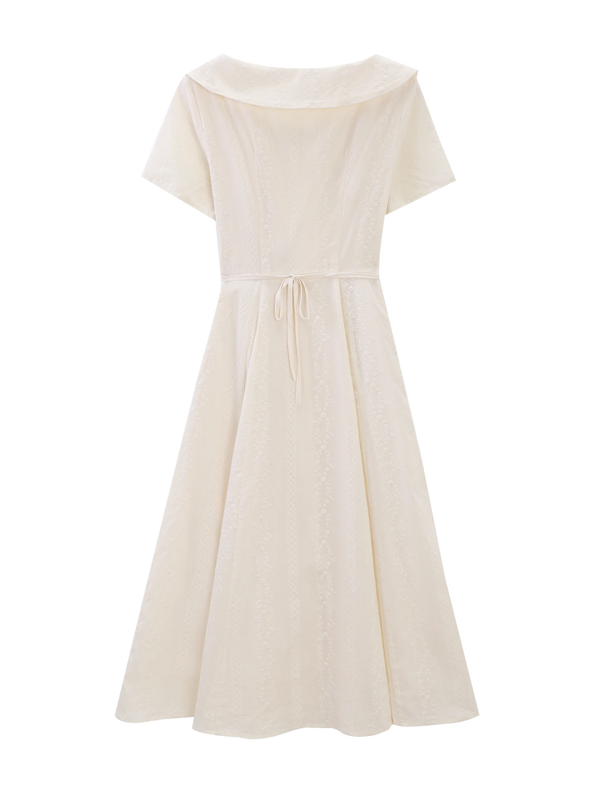 Verão novo sle feminino ort sve chá par dr cor pura cintura segurando saia gored casual a linha dr linyou sul