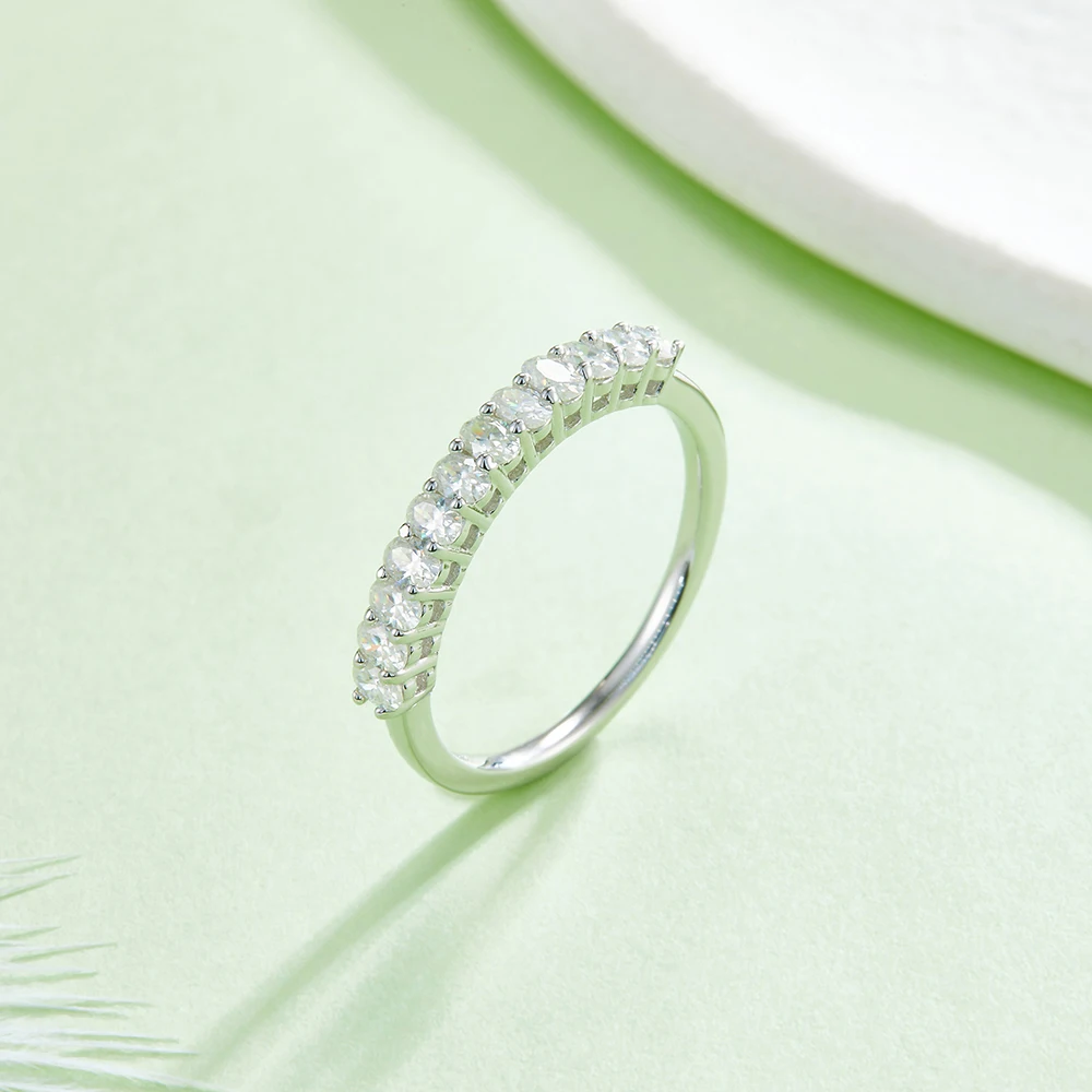 

D Color 1.0CT Oval Cut Classic Ring S925 Sterling Silver Hot Selling Women Wedding Fine Jewelry Gifts With GRA Certified