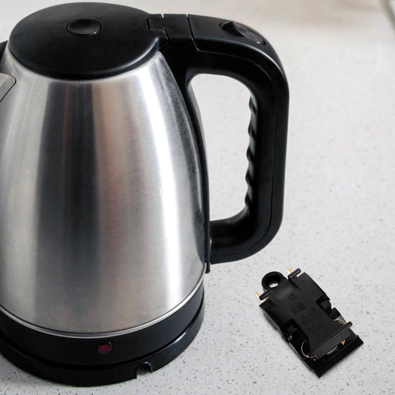 

10pcs Electric Kettle Switch Thermal Control Temperature For Water Heater Metal Thermostat Auto Shut-Off Long Life For Electric